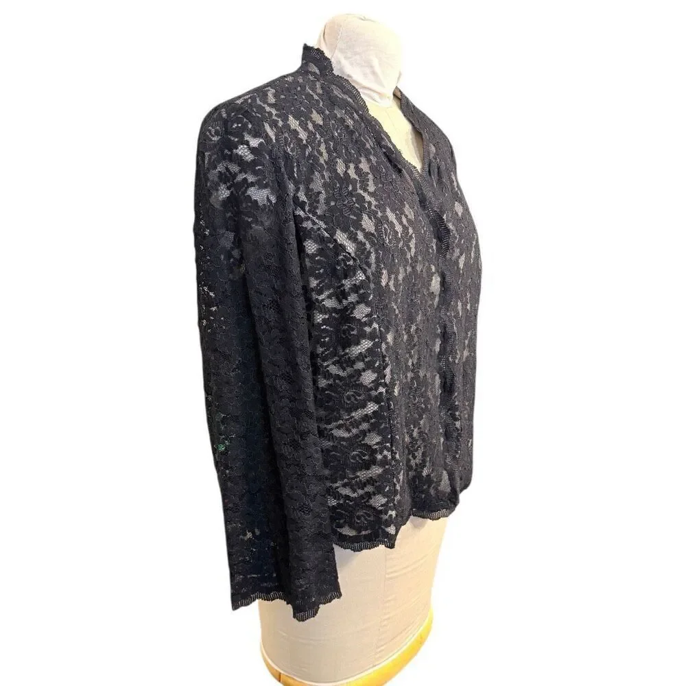 Talbots lace evening